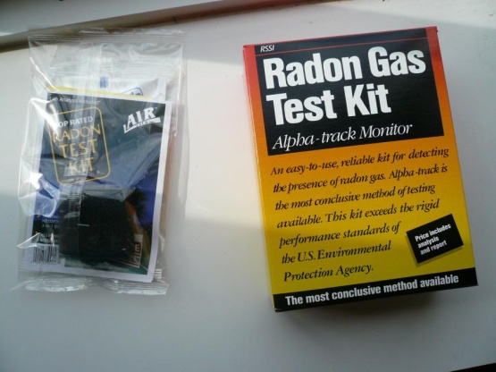 Get a radon test kit to test your home.  